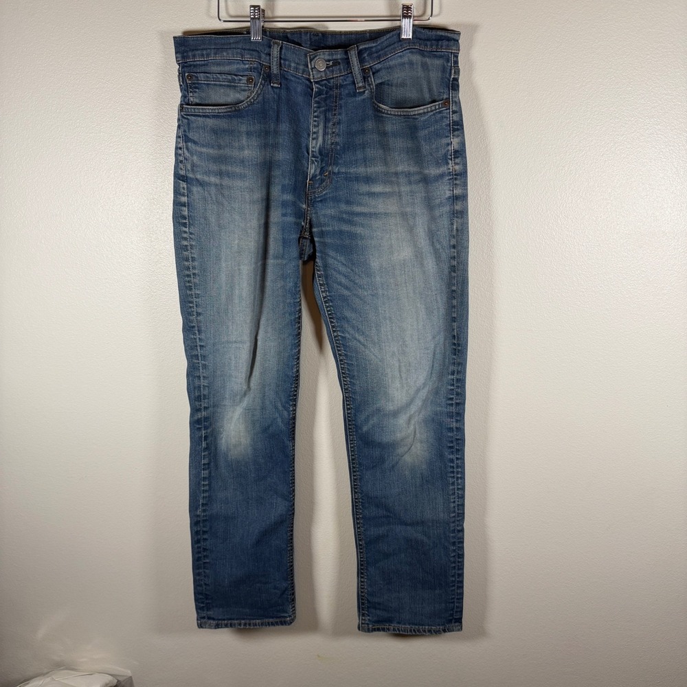 Levis 541 Athletic‎ Taper Mens Blue Jeans Medium Wash 34x30 18181-0017